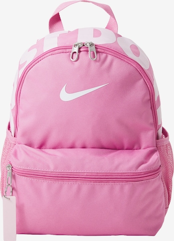 Nike Sportswear Рюкзак 'Brasilia JDI' в Ярко-розовый: спереди