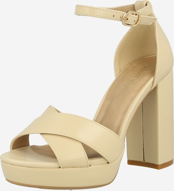 ABOUT YOU - Zapatos con plataforma 'Carina' en beige: frente