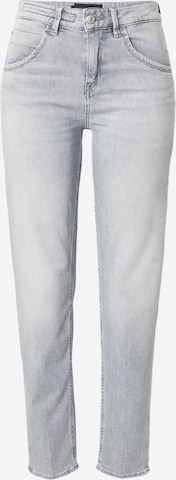 DRYKORN Slimfit Jeans 'Like' in Grijs: voorkant