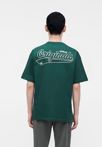 ADIDAS ORIGINALS - Camiseta 'Undel' en verde: frente