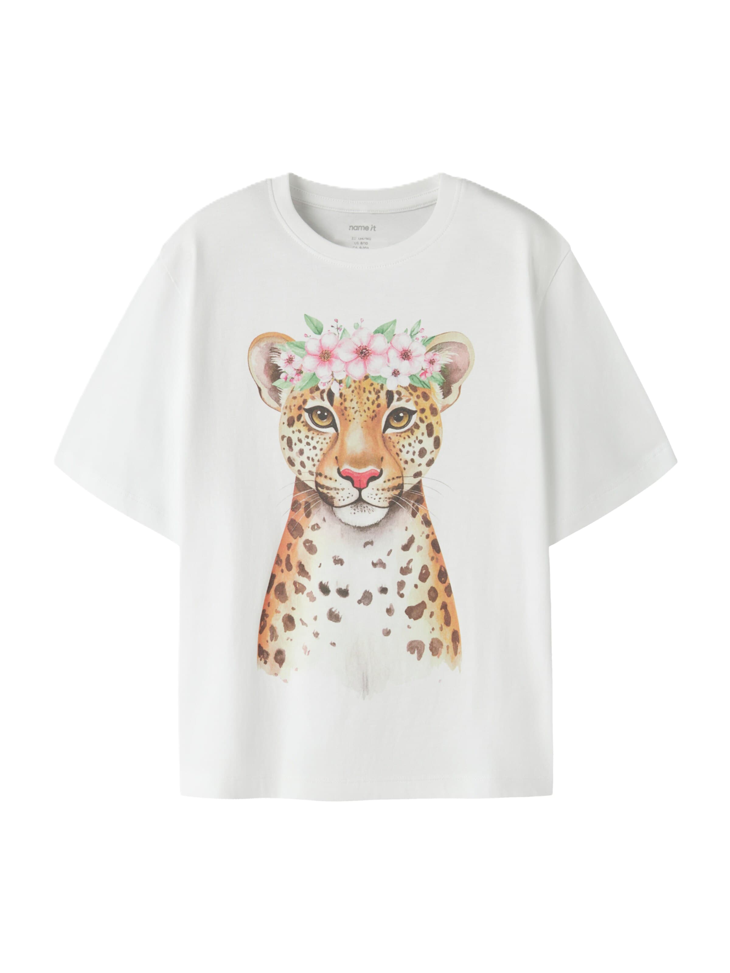 NAME IT - Camiseta 'NKFVotea' en blanco: frente