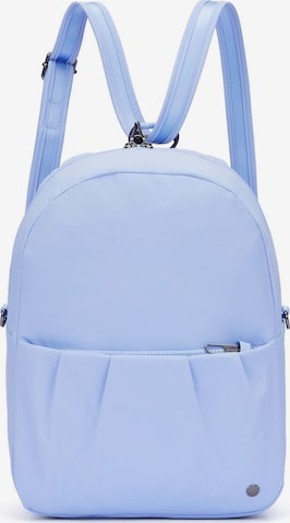 Zaino 'Citysafe CX' di Pacsafe in blu: frontale