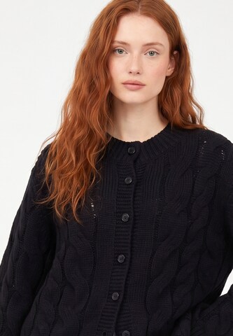 DreiMaster Vintage Knit Cardigan in Black