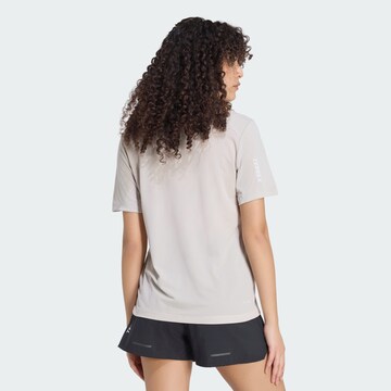 ADIDAS TERREX Functioneel shirt 'Xperior' in Beige