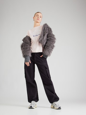 GUESS JEANS Tričko - Modrá