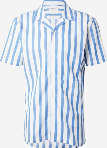 Lindbergh Regular Fit Paita värissä sininen: etupuoli