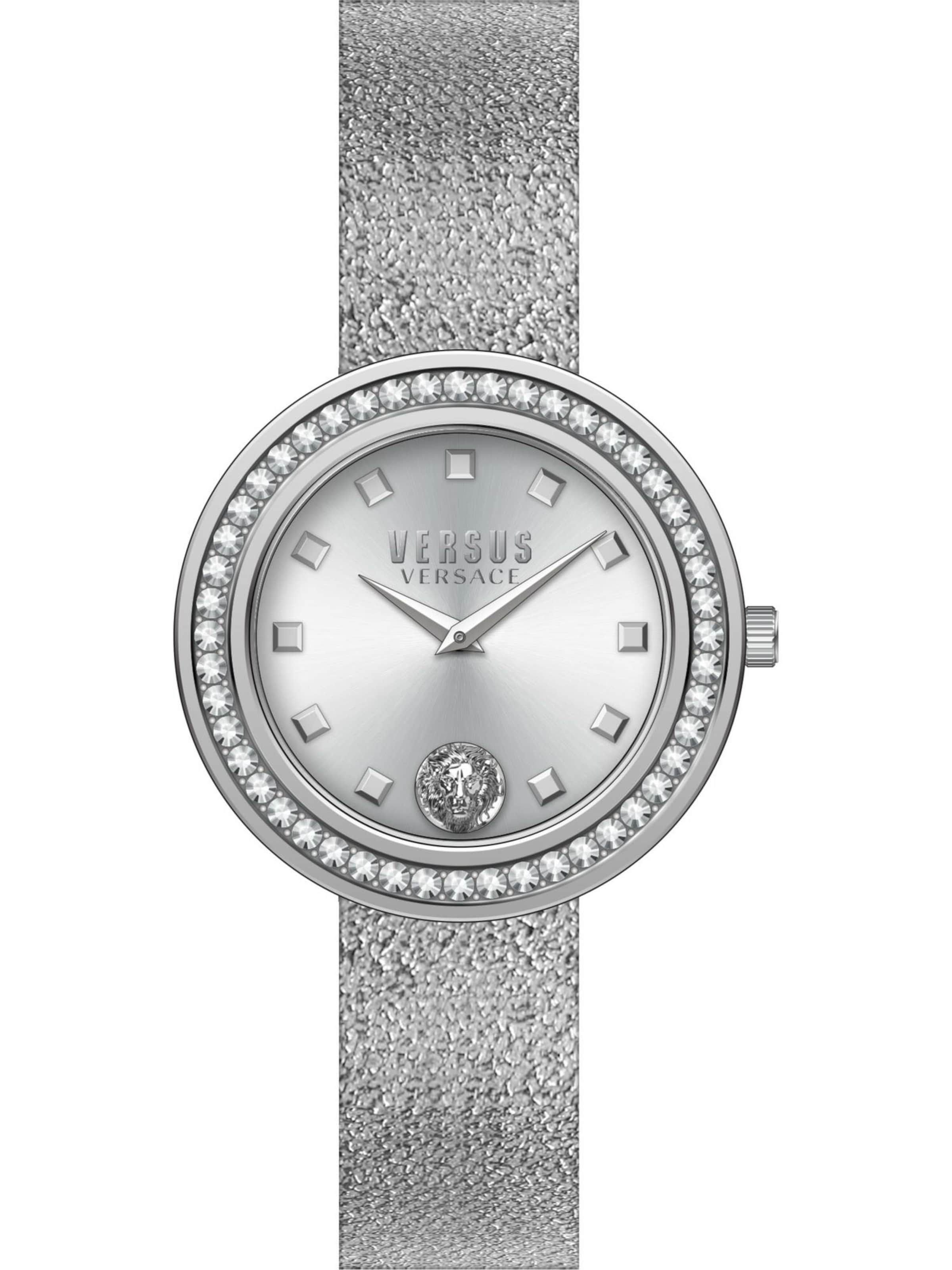 VERSACE Analoguhr in Silber: Vorderseite