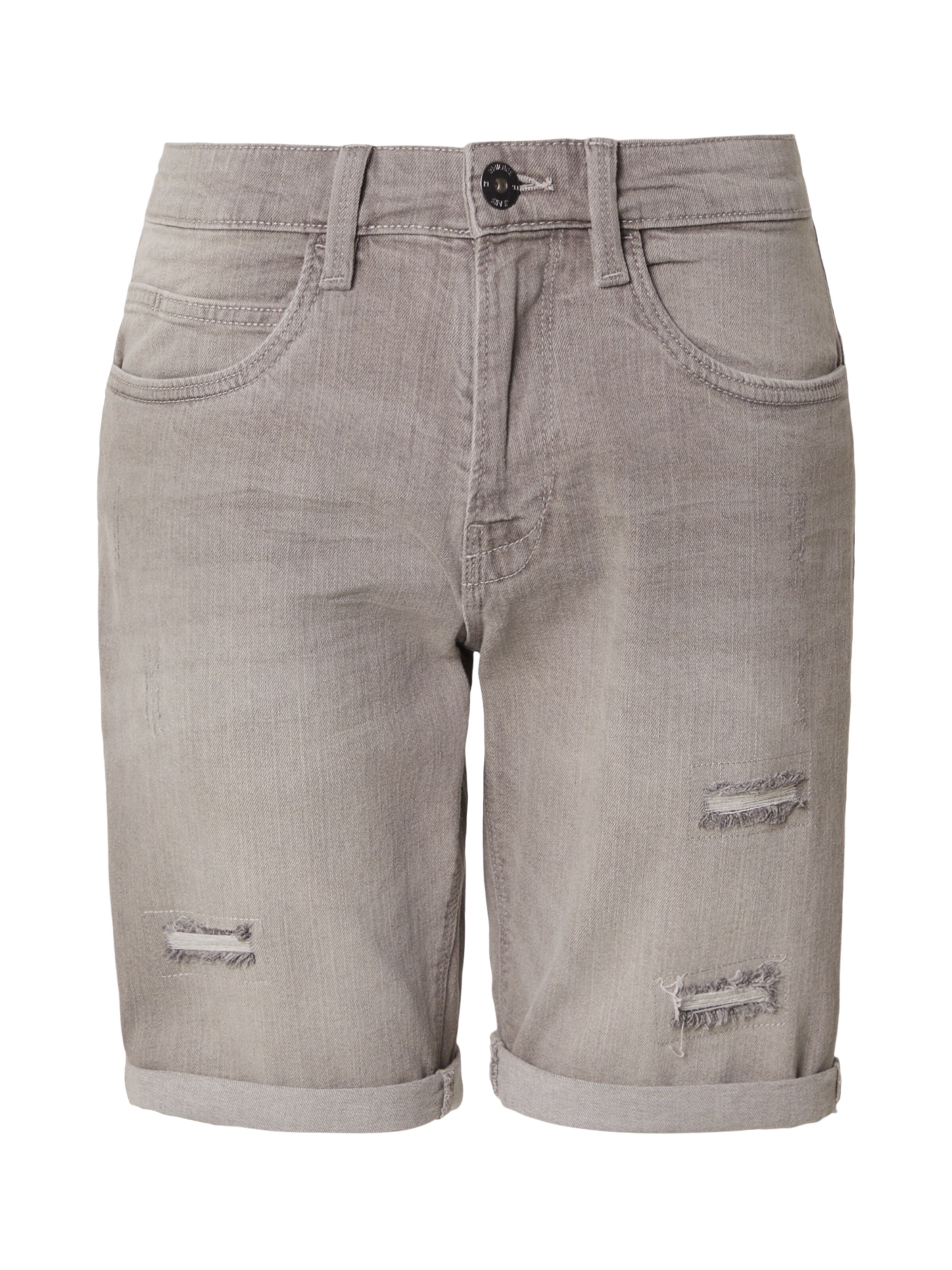 INDICODE JEANS Kavbojke 'INKaden Holes' | siv denim barva, Prikaz izdelka