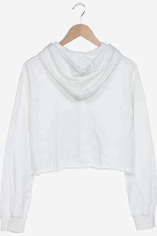 MANGO Sweatshirt & Zip-Up Hoodie in M in White