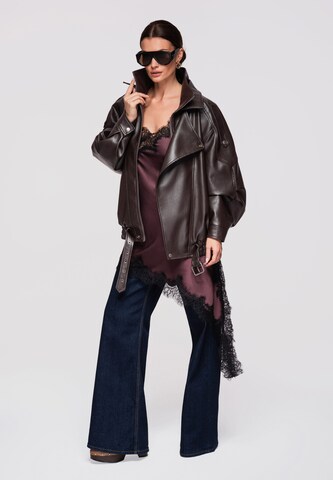 Ombre Tussenjas in Bruin