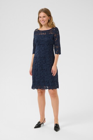 Cream Jurk 'Pria' in Blauw