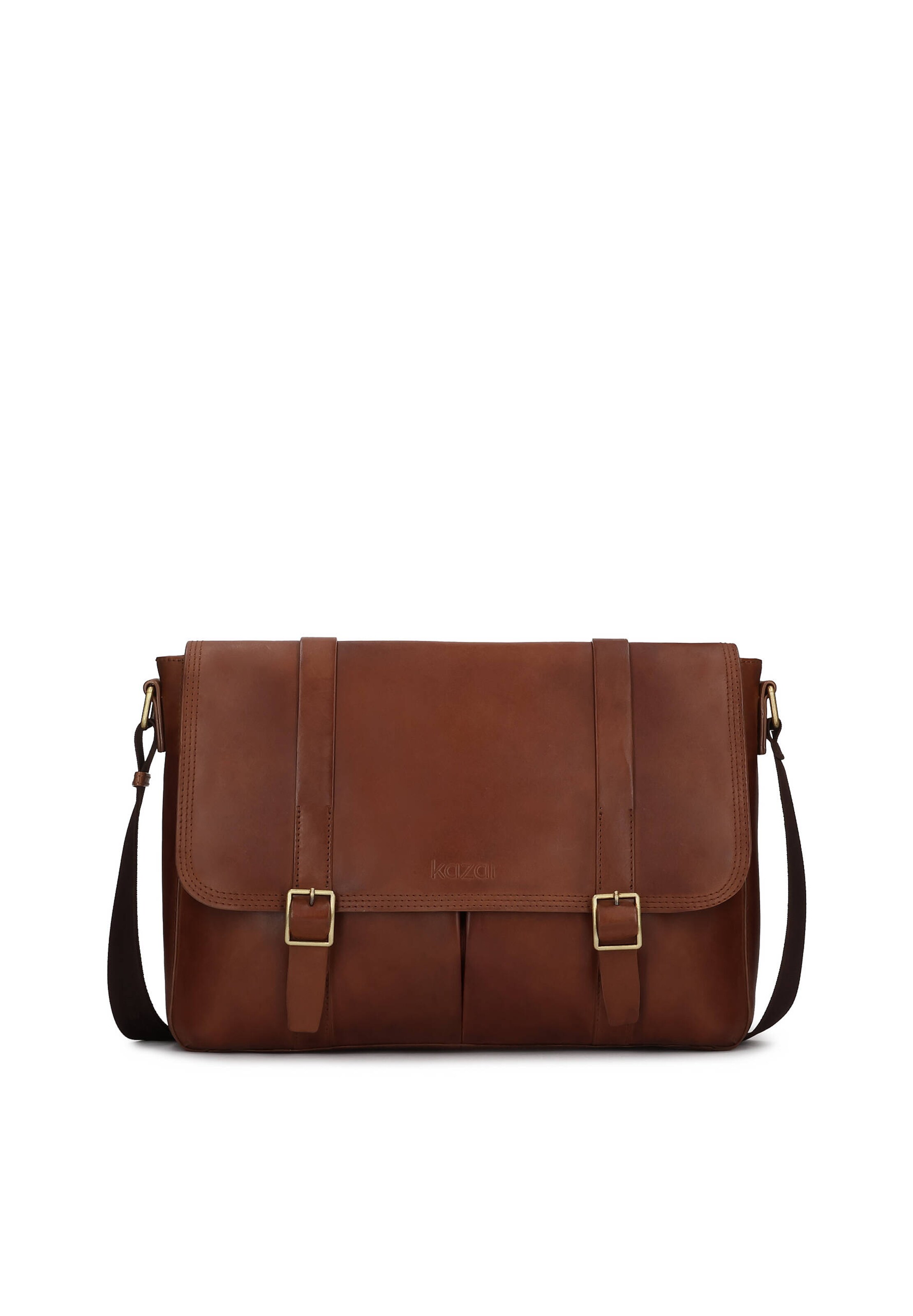 Borsa a spalla Kazar di colore marrone, Visualizzazione prodotti