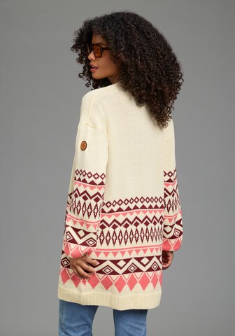 KangaROOS Strickjacke in Beige