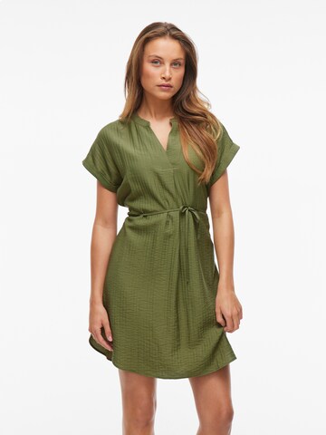VILA Dress in Green: front