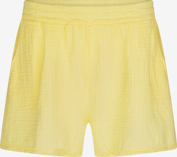 Pantalon SASSYCLASSY en jaune : devant