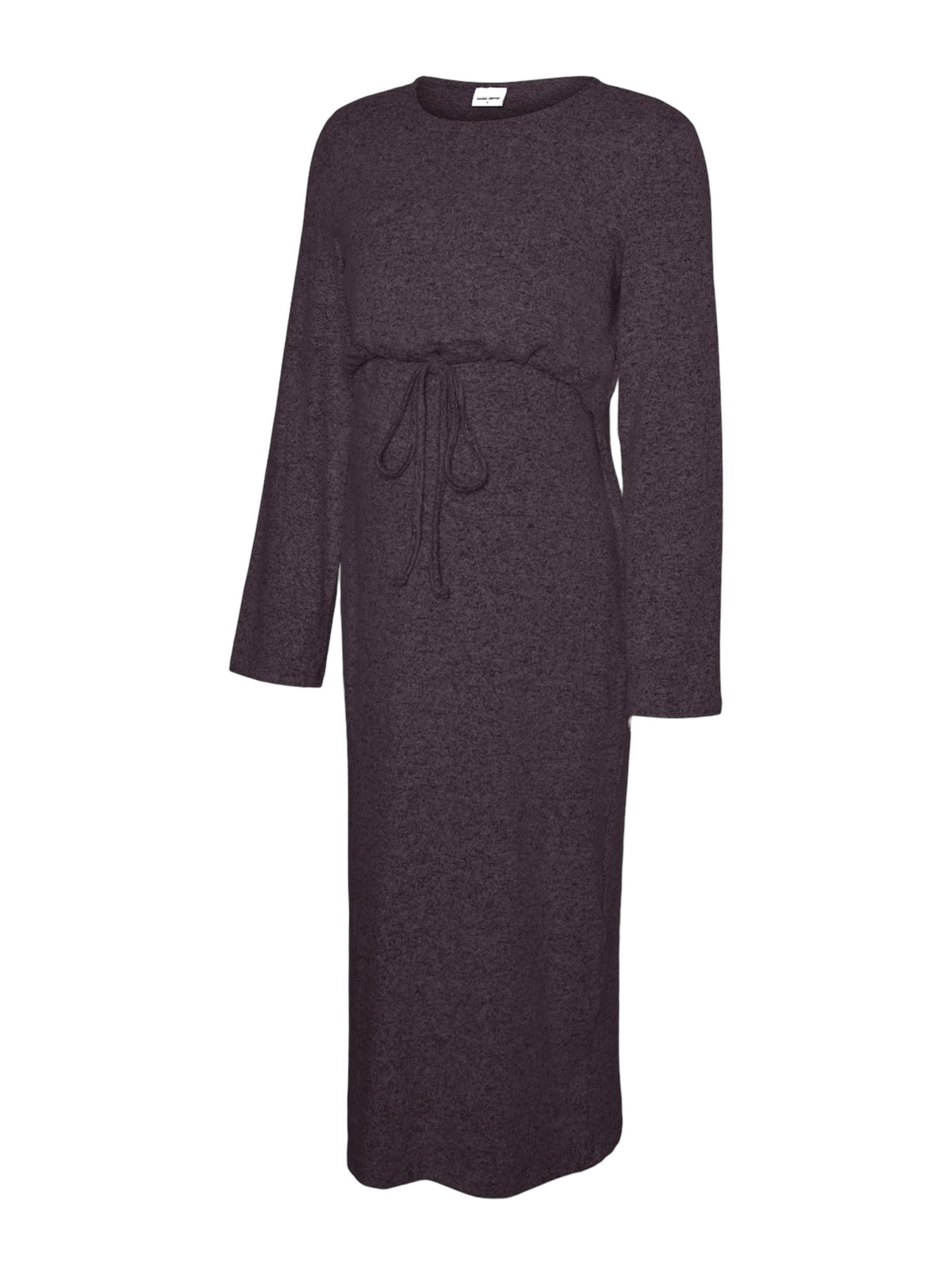 purpurinė MAMALICIOUS Megzta suknelė 'ALICE': priekis