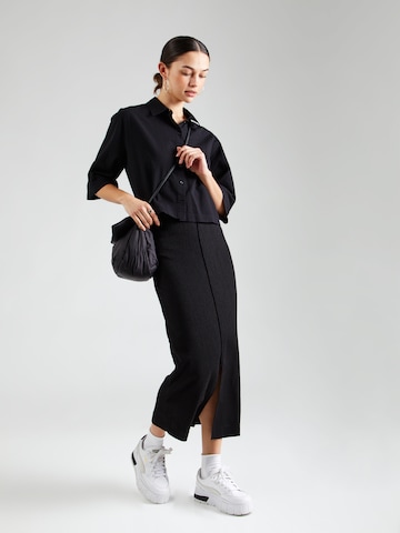 Calvin Klein JeansRegular Fit Bluza - crna boja