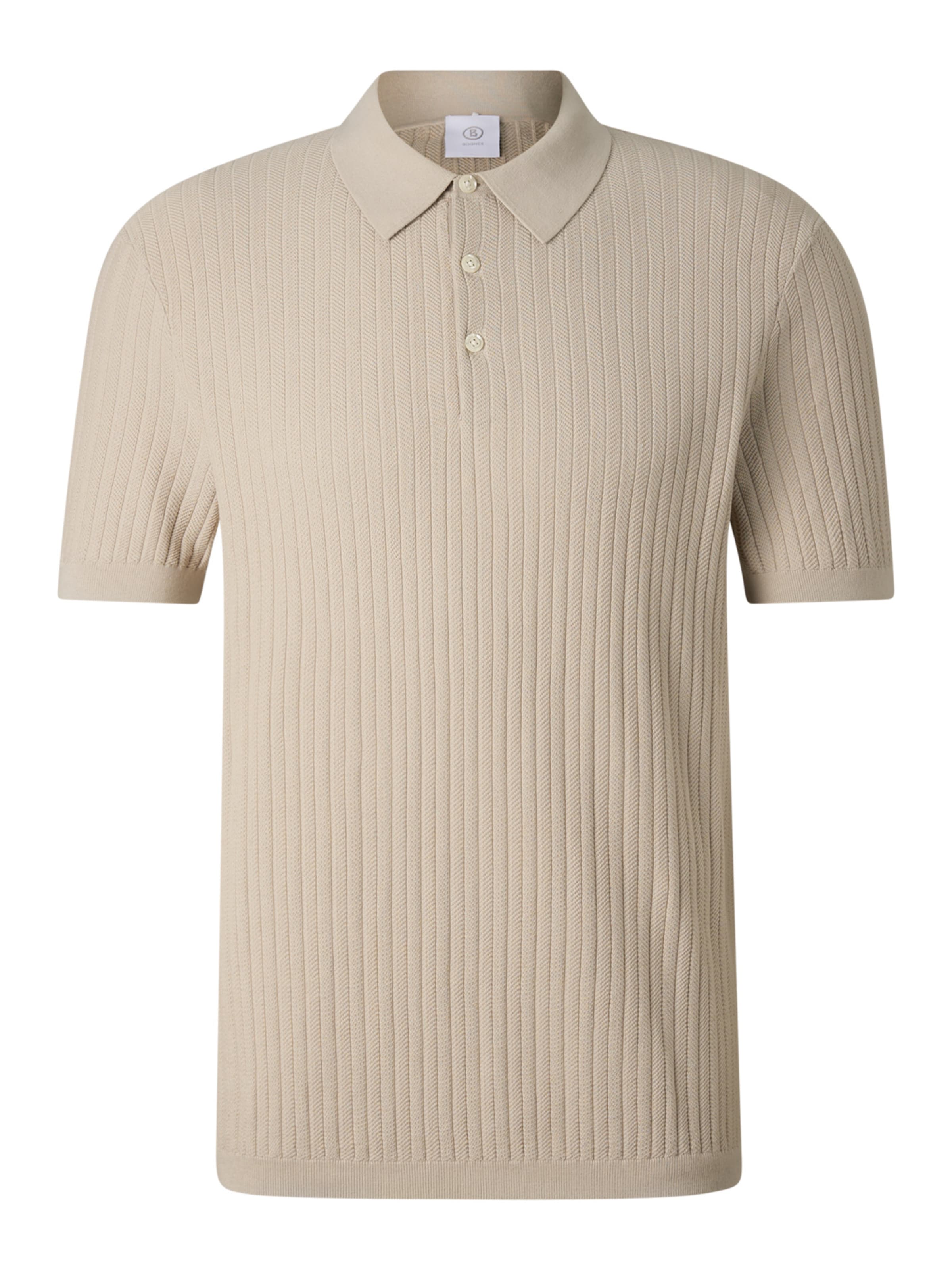 BOGNER Poloshirt 'Tobias' in Beige: Vorderseite