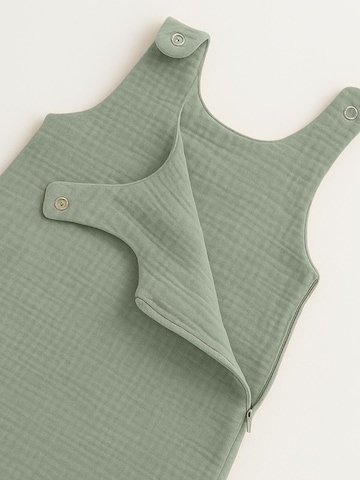 PAPATE - Saco de dormir 'Organic Cotton Summer Sleeping Bag' en verde