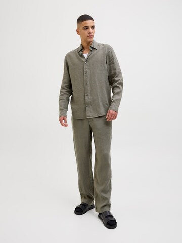 Coupe regular Chemise 'JPRCCLawrence' JACK & JONES en vert