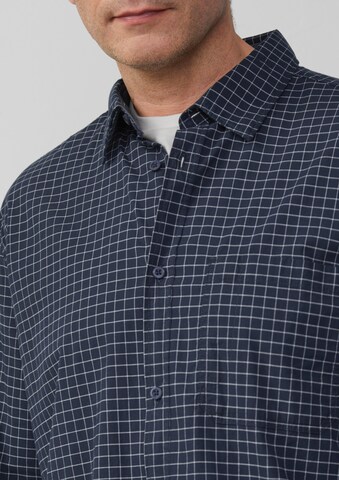 s.Oliver Regular fit Button Up Shirt in Blue
