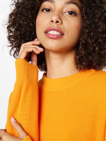 VERO MODA Sweter 'LEXSUN' w kolorze pomarańczowy