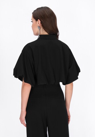 Veste mi-saison faina en noir