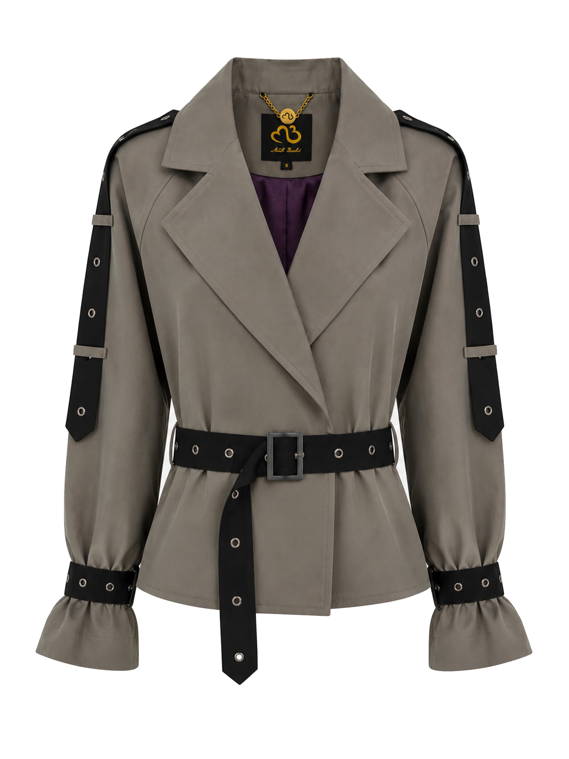 MB by Marta Buzolic Übergangsjacke‌‌‌‌ in Grau: Vorderseite