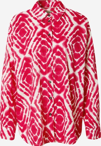 SCOTCH & SODA Блузка в Ярко-розовый: спереди