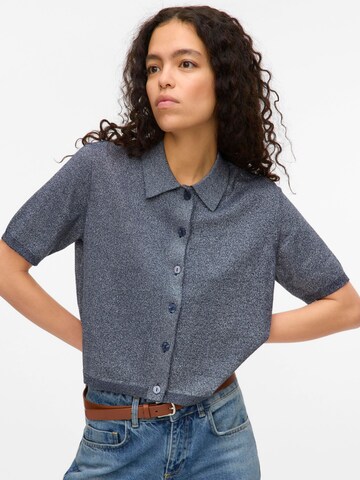VERO MODA Pullover 'VMHappyshine' i blå