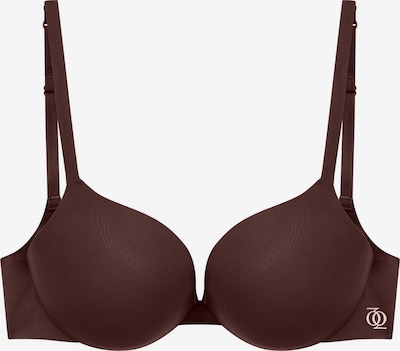 GOD SAVE QUEENS Grudnjak 'Second Skin Ultimate Push-Up Bra' veličine 60/A u čokolada, Pregled proizvoda