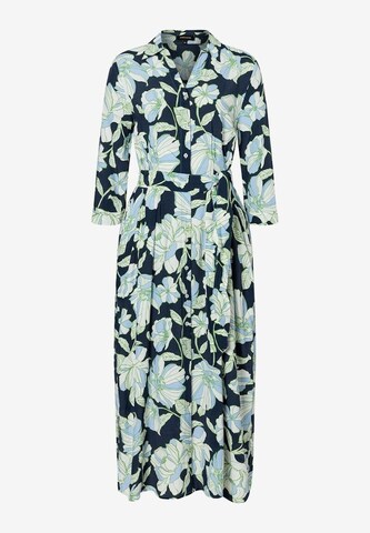 MORE & MORE Shirt dress in Blue: front
