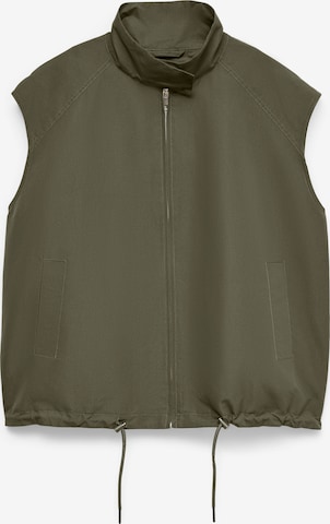 VERO MODA Brezrokavnik 'VMKIMMIE' | zelena barva: sprednja stran