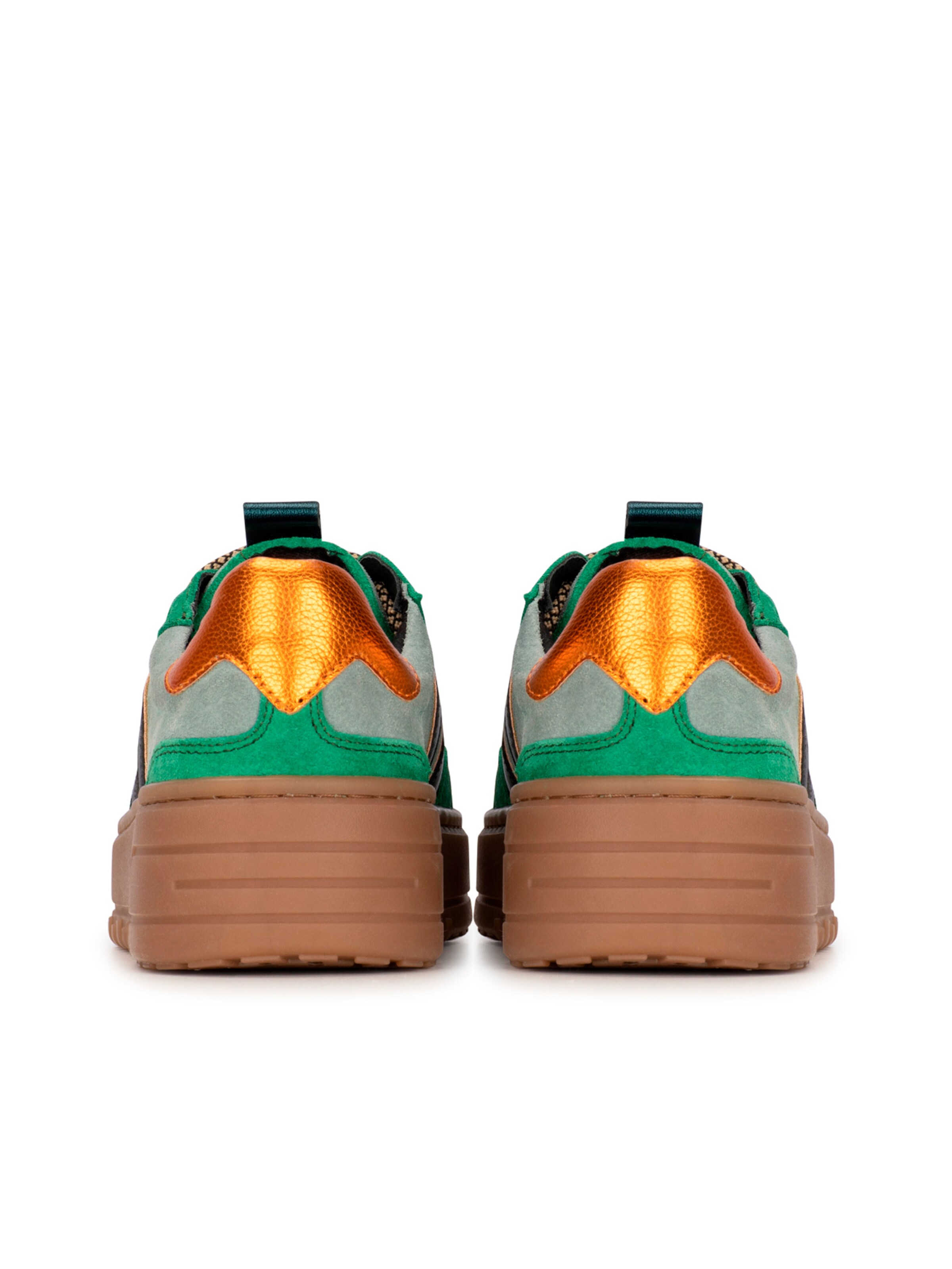 Baskets basses 'Anemone' PS Poelman en vert