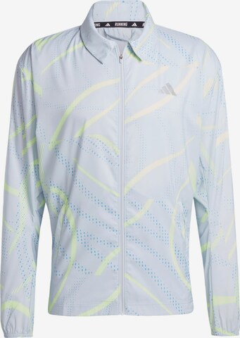 ADIDAS PERFORMANCE Athletic Jacket 'Break the Norm' in Blue: front