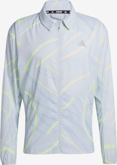 ADIDAS PERFORMANCE Veste de sport 'Break the Norm' en bleu ciel / gris clair / vert clair / rosé, Vue avec produit