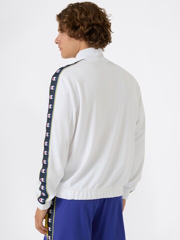 Veste de survêtement Champion Authentic Athletic Apparel en blanc