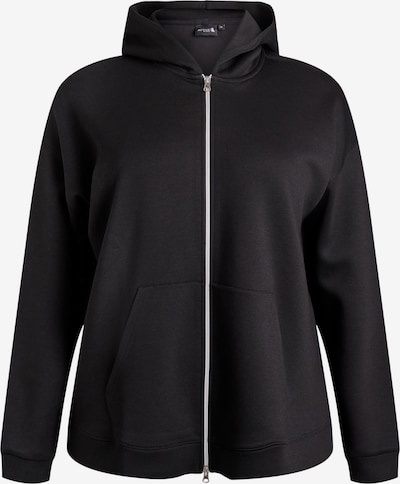 Sportinis džemperis 'ATRIE' iš Active by Zizzi, spalva – juoda, Prekių apžvalga