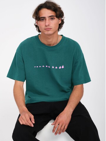 Volcom Shirt 'Arthur Dino' in Groen
