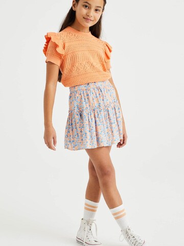 WE Fashion Sukně – oranžová