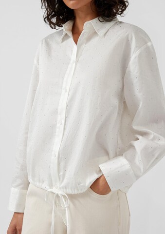s.Oliver Blouse in Wit