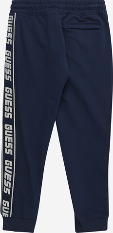 GUESS - Tapered Pantalón 'ACTIVE' en azul