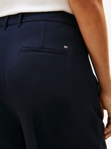 Tommy Hilfiger Curve Обычный Плиссированные брюки в Синий
