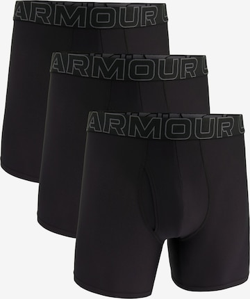 Boxers UNDER ARMOUR en noir : devant