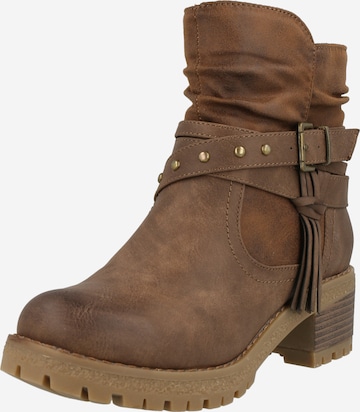 Bottines H.I.S en gris : devant