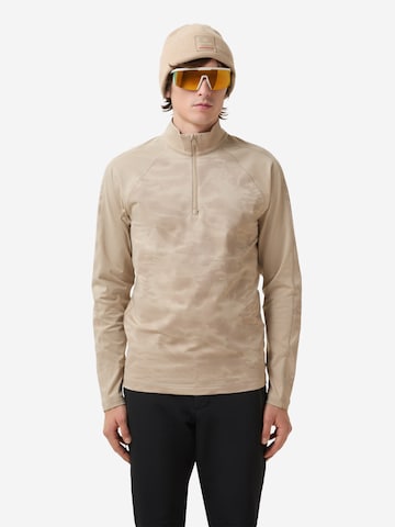 Bogner Fire + Ice Performance Shirt in Beige: front