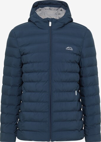 ICEBOUND Winter Jacket in Blue: front