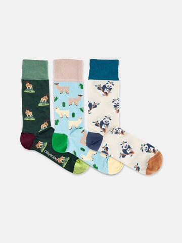 DillySocks Sokken 'Animal Adventures' in Gemengde kleuren