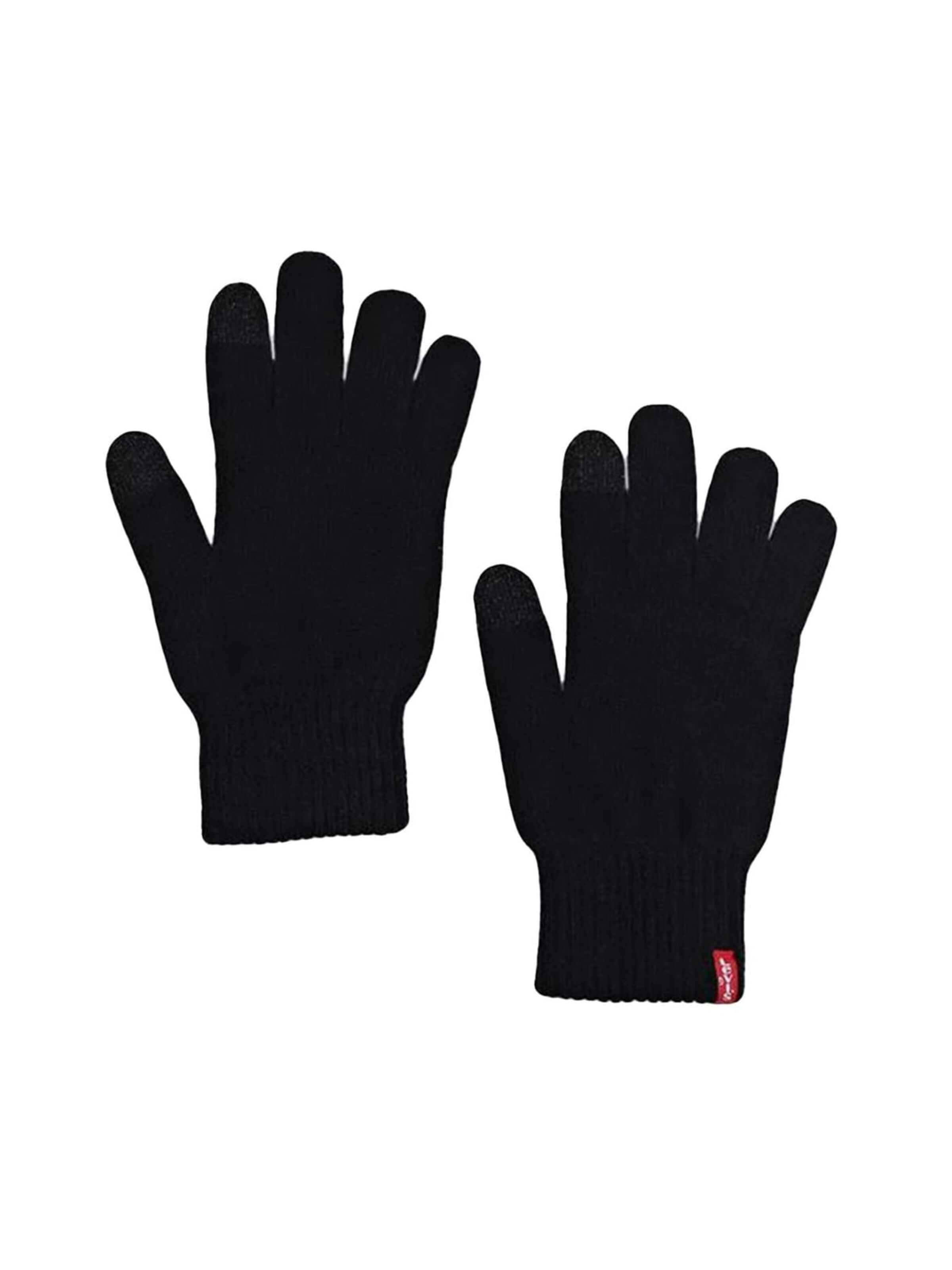 LEVI'S ® Vanter 'Ben Touch Screen Gloves' i sort: forside