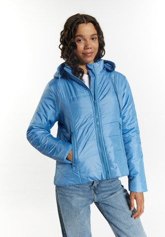 MYMO Between-Season Jacket in Blue: front